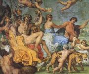 Annibale Carracci Triumph of Bacchus and Ariadne (mk08) oil